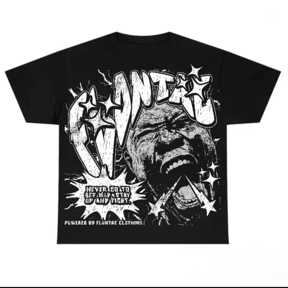 Y2K Harajuku Retro Black Tee